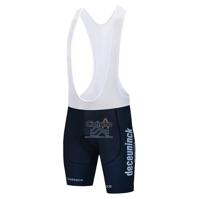 Deceuninck Quick Step Ropa Ciclismo Culotte Corto 2021 Mangas Cortas Azul Violeta